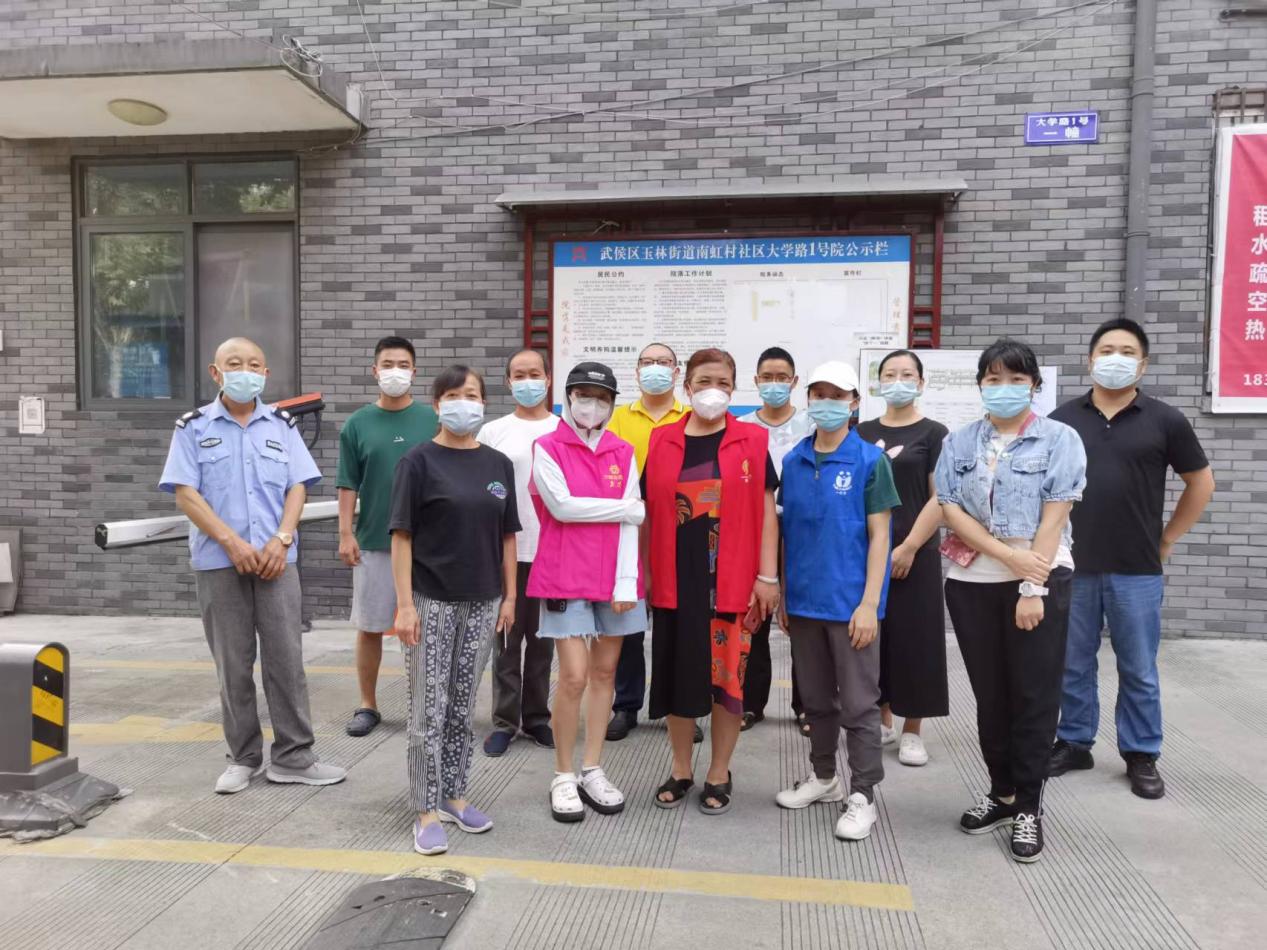 说明: 9.11宁村志愿者